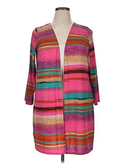Pre-owned Heimish Usa Kimono In Pink