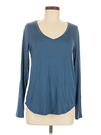 Pre-owned Heimish Usa Long Sleeve T-shirt In Blue