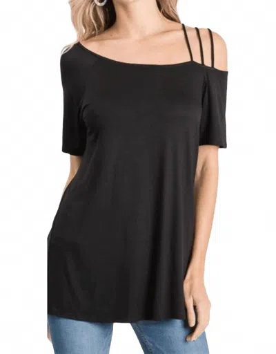 Heimish Usa Off The Shoulder Top In Black