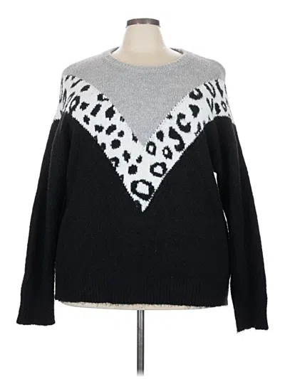 Pre-owned Heimish Usa Pullover Sweater In Black