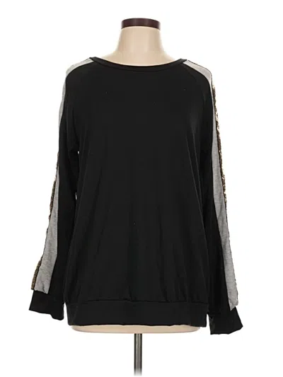 Pre-owned Heimish Usa Pullover Sweater In Black
