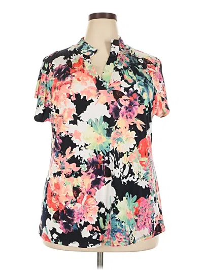 Pre-owned Heimish Usa Short Sleeve Polo Shirt In Pink