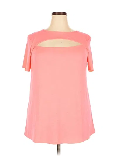 Pre-owned Heimish Usa Short Sleeve T-shirt In Pink