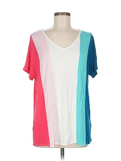 Pre-owned Heimish Usa Short Sleeve T-shirt In White