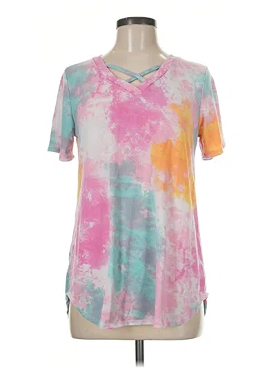Pre-owned Heimish Usa Short Sleeve T-shirt In Pink