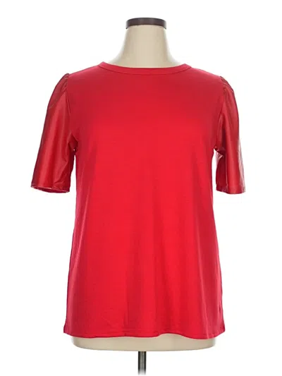 Pre-owned Heimish Usa Short Sleeve T-shirt In Red