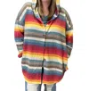 Heimish Usa Sweet Jane Cardigan In Patterned In Multi