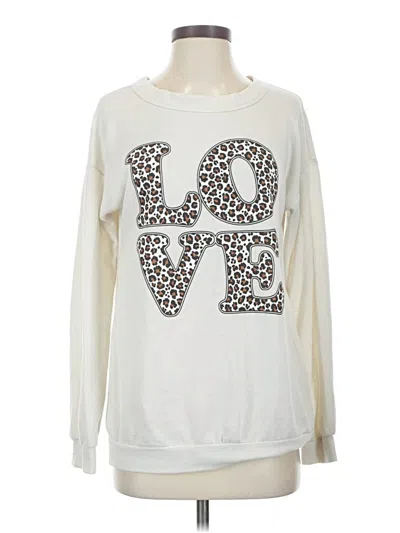 Pre-owned Heimish Usa Sweatshirt In White