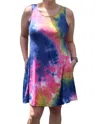 Heimish Usa To Die For Tie Dye Dress In Multi In Multi