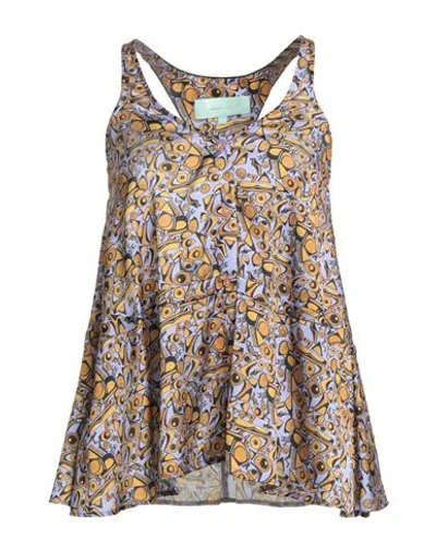 Heimstone Woman Top Lilac Size 6 Recycled Polyester, Polyester In Purple
