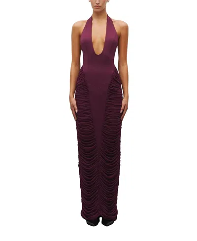 Heiress Beverly Hills The Sculpt Dress In Purple