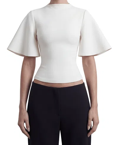 Heiress Beverly Hills The Sculpt Tee In White