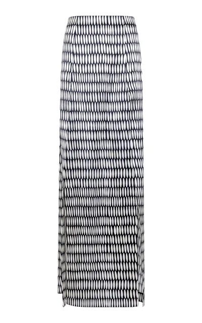 Heirlome Angelico Jimenez Silk Maxi Skirt In White