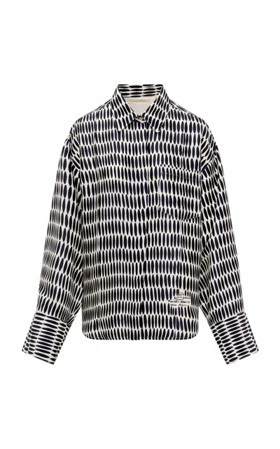 Heirlome Angelico Jimenez Silk Shirt In Black