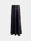 Heirlome Antonia Silk Long Skirt Size: Xs