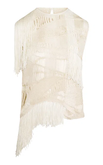 Heirlome Aurora Silk Top In White
