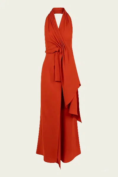 Heirlome Barbara Dress In Blood Orange