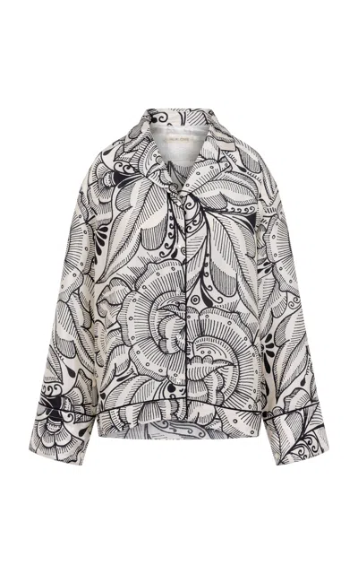 Heirlome Bernardina Silk Shirt In White