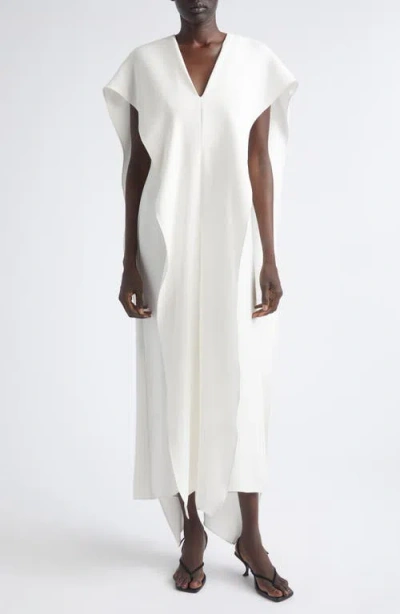 Heirlome Bibi Silk Crepe Dress In White