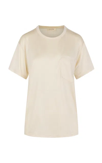 Heirlome Chris Cotton Top In Neutral