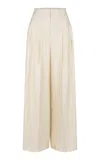Heirlome Condesa Silk Trousers In Neutral