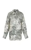 Heirlome Cruz Printed Silk Shirt