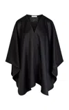 Heirlome Danica Draped Cashmere Shawl In Black
