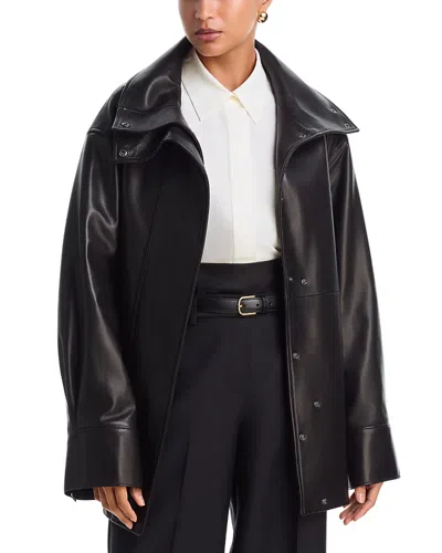 Heirlome Ellis Leather Jacket In Black