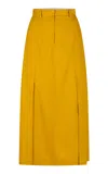 Heirlome Elodie Skirt In Silk In Yellow