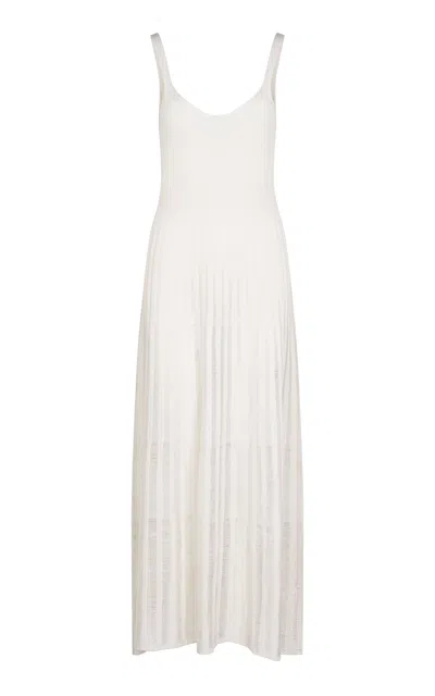 Heirlome Evie Silk Maxi Dress In Pink