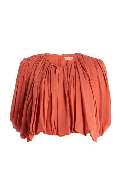 Heirlome Exclusive Renata Silk Top In Pink