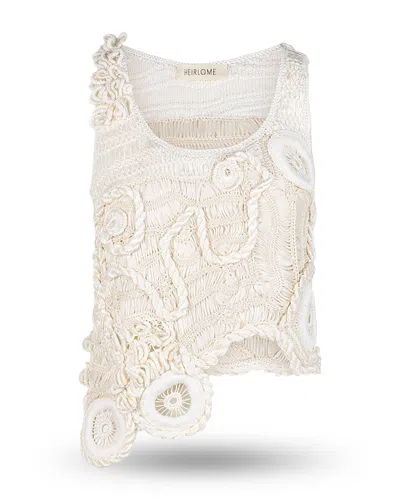 Heirlome India Top In Neutral
