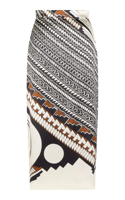 Heirlome Lexi Skirt In A.jurado Print In Multi