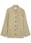 Heirlome Barn Button-up Jacket In Green