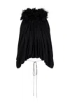 Heirlome Lizett Silk Top In Black