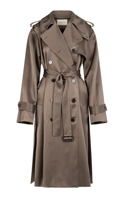 Heirlome Maggie Silk Trench In White