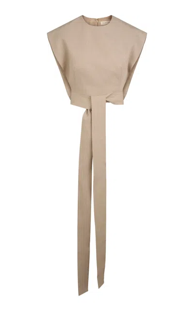 Heirlome Mateo Linen Top In Neutral