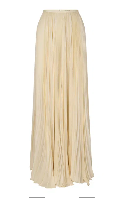 Heirlome Michaela Poplin Maxi Skirt In White