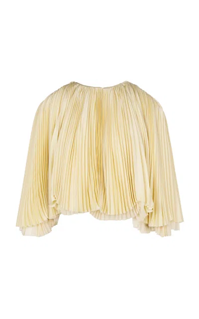 Heirlome Michaela Poplin Top In Yellow