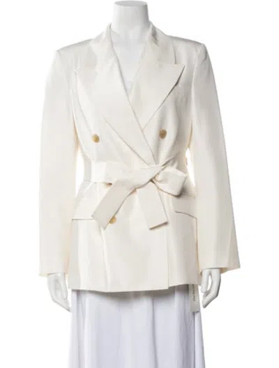 Pre-owned Heirlome Silk Blazer W/ Tags In Neutrals