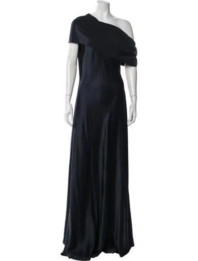 Pre-owned Heirlome Silk Long Dress W/ Tags In Blue