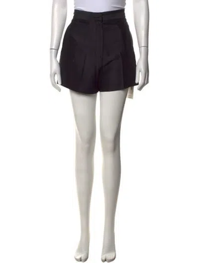 Pre-owned Heirlome Silk Mini Shorts In Black