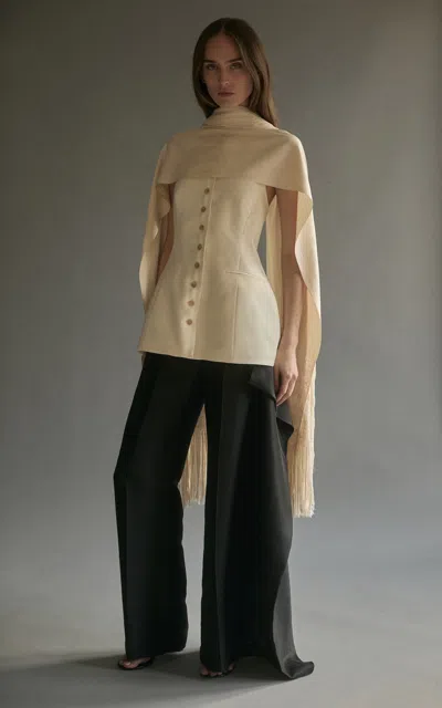Heirlome Silk Rebozo By Arturo Estrada In Brown