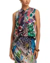 Heirlome Valerie Silk Top In Multi