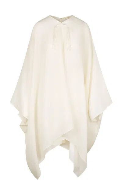 Heirlome Yechee Linen-blend Top In White