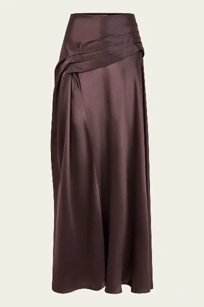 Heirlome Yvonne Skirt In Ganache In Purple