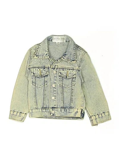 Pre-owned Heirlooms Kids' Denim Jacket In Blue