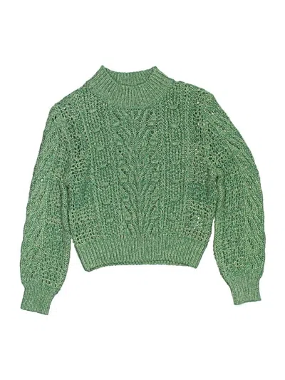 Pre-owned Heirlooms Kids' Pullover Sweater In Green