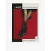 Heist Studios Womens Black The Swarovski Crystal Semi-opaque 35 Denier Tights In Black