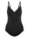 Heist V-neck Bodysuit In Black